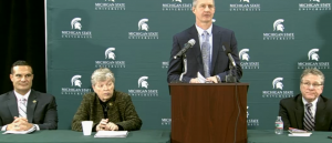 Press Conference Announcing MSU-Detroit Collaboration