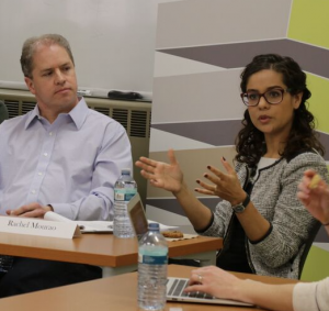 Keith Hampton and Rachel Mourao